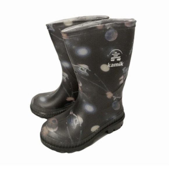 NWT Kamik Stompspace Rain Boots Size 6 - Picture 1 of 10